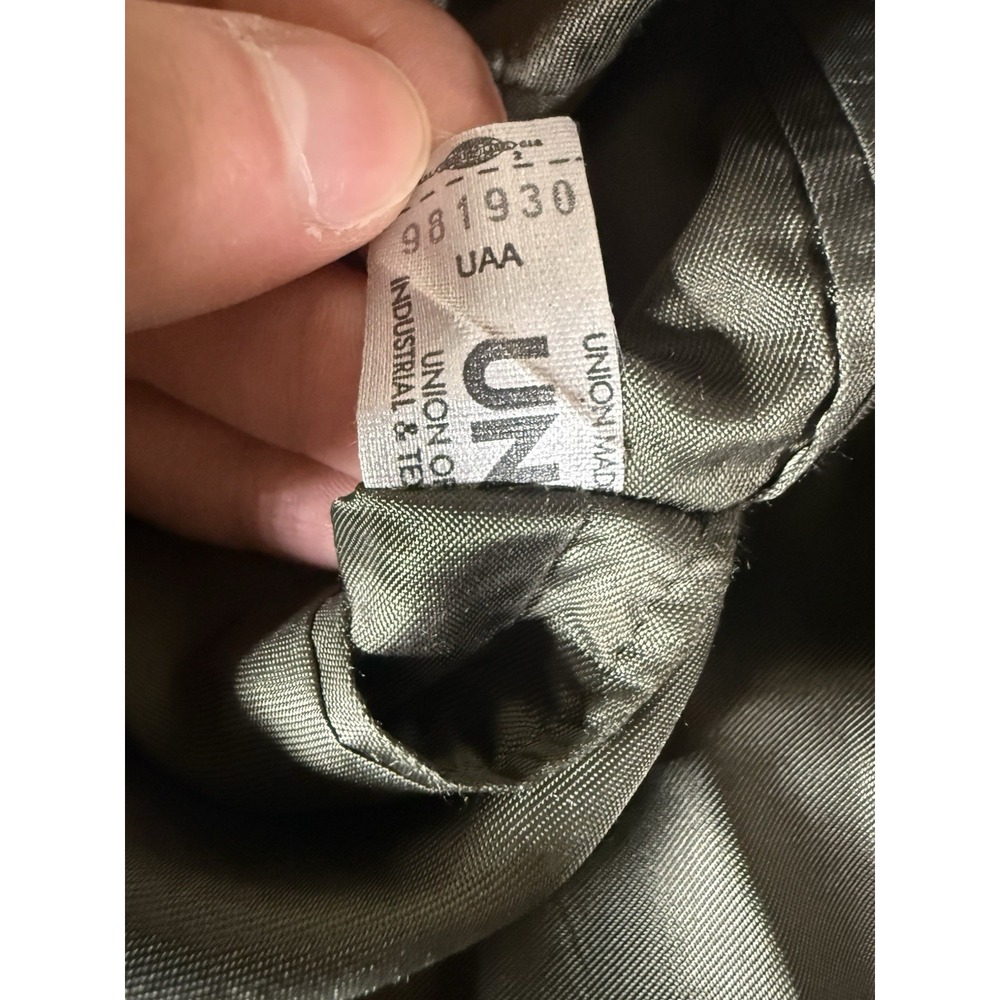 VINTAGE Brooks Brothers Blazer Size 46L Brown Houndstooth Plaid Union Wool USA - Picture 13 of 16